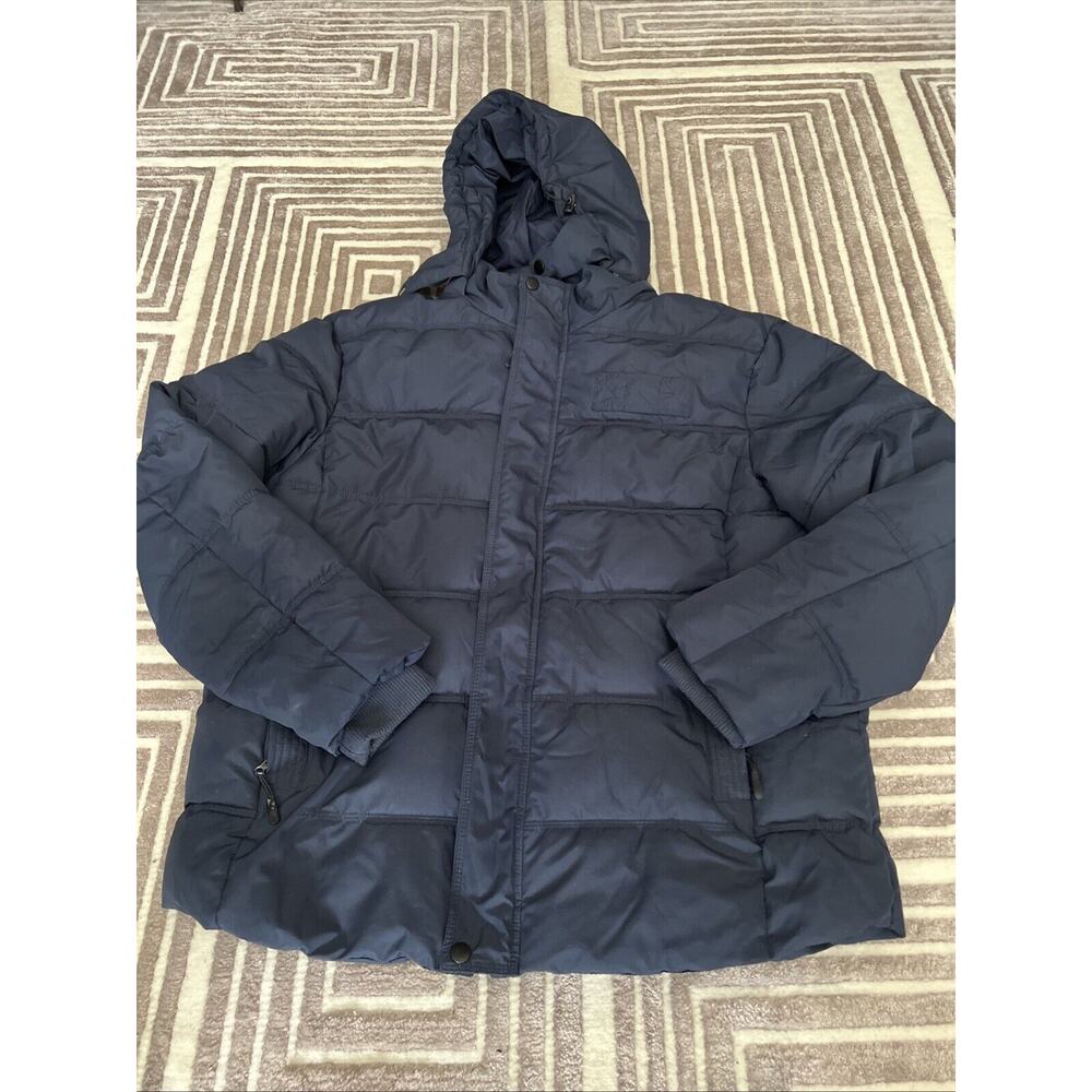 Wantdo Men's Warm Puffer Jacket Waterproof Windproof Winter Coat Thicken Outwear